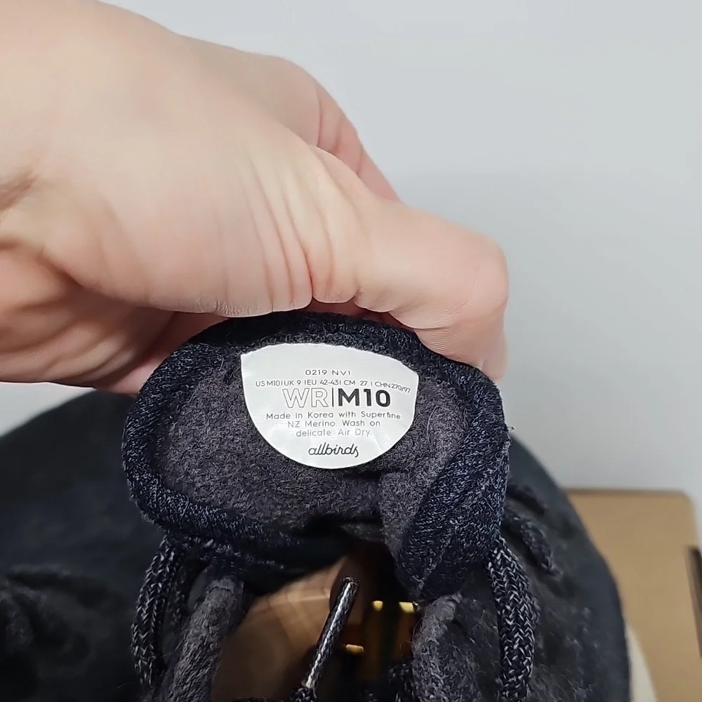 Allbirds Wool Runner Mizzles in Men's Size 10 - Picture 4 of 9